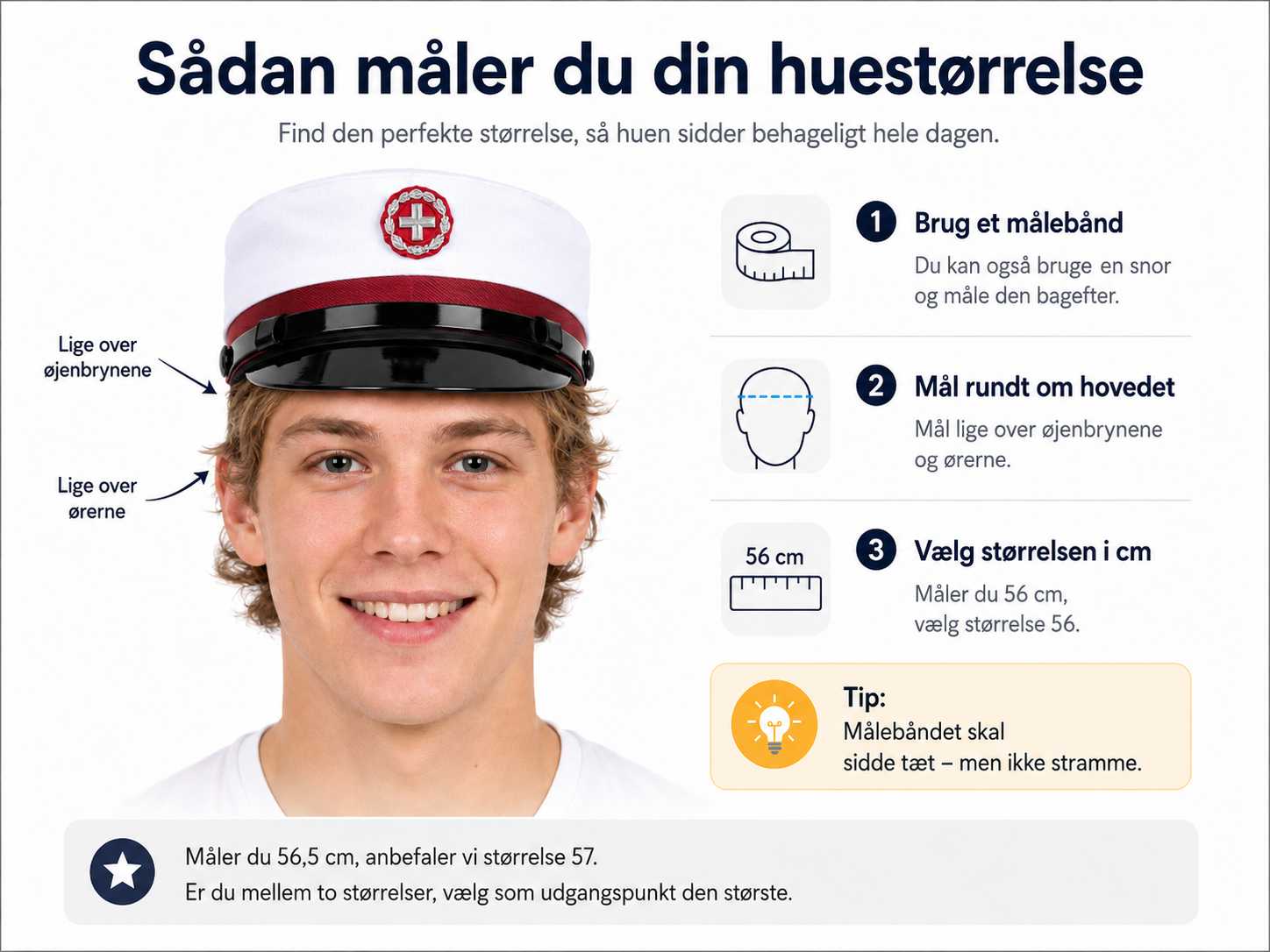 Storrelses Guide NY Storrelses Guide NY